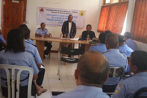 PDHJ Kapasita PNTL iha Distritu Manatutu