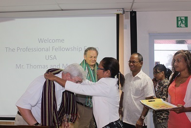 Profesional Fellowship Husi USA Vizita Instituisaun PDHJ