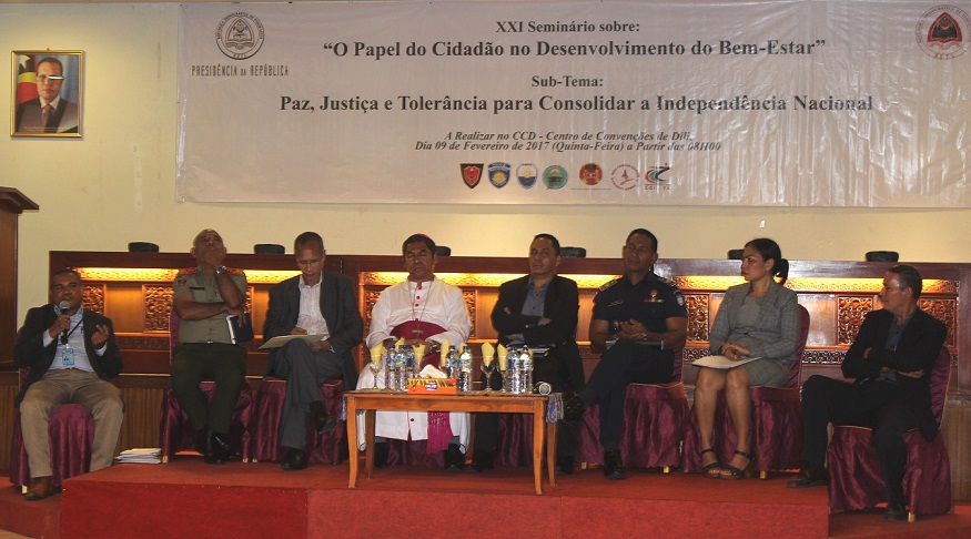Seminariu Kona Ba “O Papel do Sidadão no Desenvolvimento do Bem-Estar”