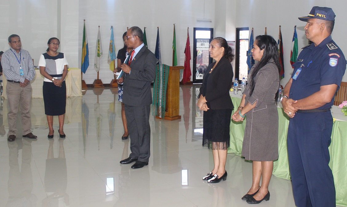 PDHJ Entrega Relatoriu Monitorizasaun Eleisaun Prezidensial Ba Ministério Alvu