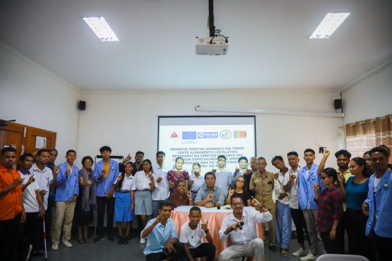PDHJ Halo Advokasia ba Direitu LGBTIQ+ no Defisiénsia iha Timor-Leste