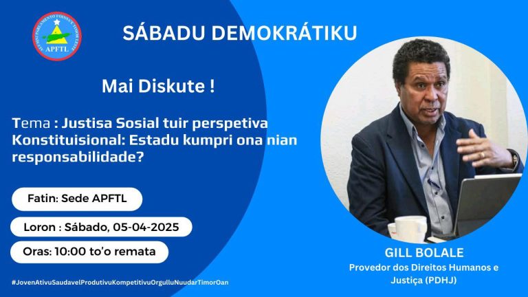 Provedór Husu “Lista Verifikasaun” Konstitusionál hodi Sukat Progresu Justisa Sosiál Estadu nian
