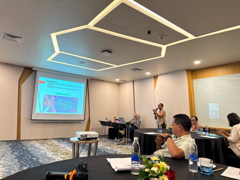 Provedóra-Adjunta Maria Marilia Hola Parte iha Forum Prosesu Tuban iha Bali, Advokasia ba Dame no Rekonsiliasaun