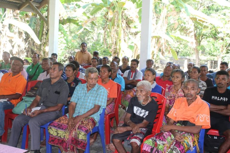 Delegasaun PDHJ RAEOA Realiza Sensibilizasaun Kona ba Direitus Humanus no Boa Governasaun iha Aldeia Bene-Ufe