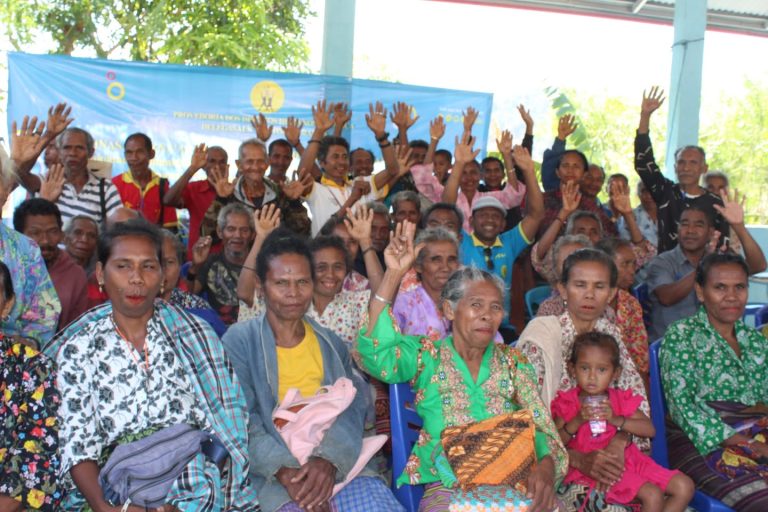 PDHJ Realiza Programa Sosializasaun iha Suku Malelat, Oé-Cusse