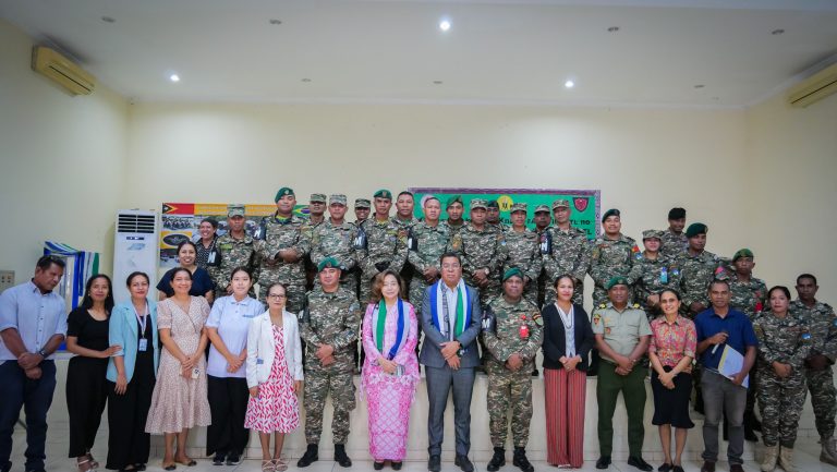 PDHJ and UN Conclude Human Rights Training for F-FDTL Military Police