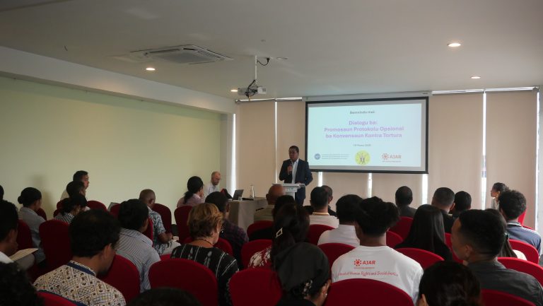 Diálogu Nasionál Husu Parlamentu Atu Kompleta Ratifikasaun OPCAT