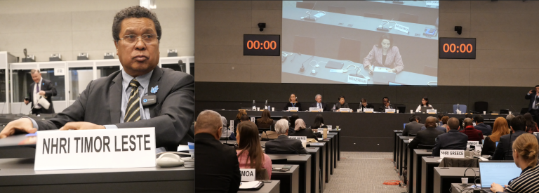 PDHJ Subliña Lakuna Direitu Dijitál Timor-Leste nian ba GANHRI 2026 iha Jenebra