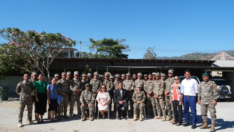 PDHJ and Partners Continue Human Rights Training for F-FDTL Members in Gleno
